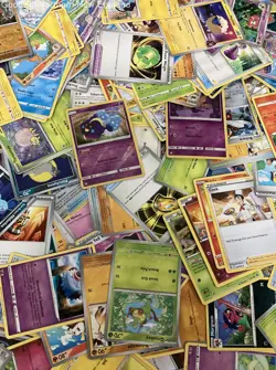 2.5LB Lot of Various Assorted Pokemon Cards TCG CCG in Collectible Box - Image 4
