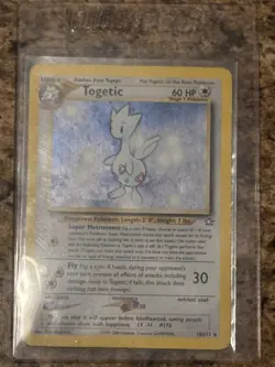 Togetic Neo Genesis 2000 Holo Rare Japanese Pokemon Card MP Condition - Image 1