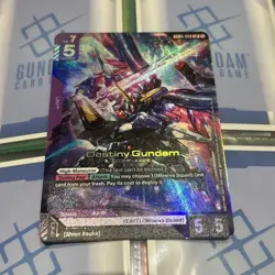 Destiny Gundam (GD04-050) [LR Foil] (NM) - Gundam Card Game - Phantom Aria (ENG) - Image 1