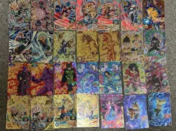 Dragon Ball Heroes CP 28 Card Lot Campaign Promo Holo Mixed Set Japan Bandai - Image 1
