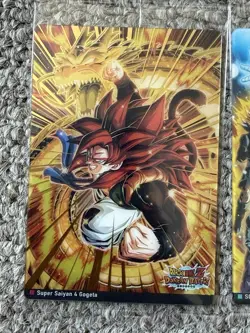 Dragon Ball Z Dokkan Battle Card Lot SS4 Gogeta Golden Frieza Goku - Image 4