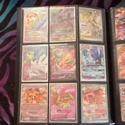 Nintendo Pokemon TCG Binder Lot Holo Foil mint cards - Image 3