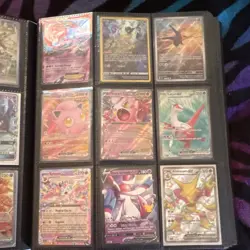 Nintendo Pokemon TCG Binder Lot Holo Foil mint cards - Image 4