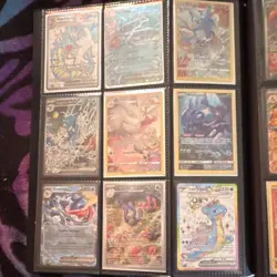 Nintendo Pokemon TCG Binder Lot Holo Foil mint cards - Image 5
