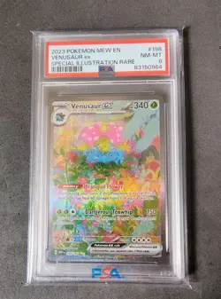 Pokemon TCG Venusaur EX Special Illustration Card 198/165 Scarlet & Violet 151 - Image 1