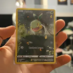 The Pokemon Company Turtwig GG31/GG70 Crown Zenith Ultra Rare Holo English Card - Image 1