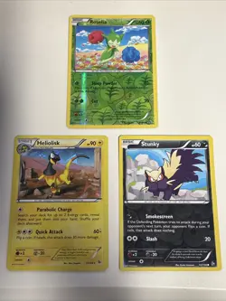 Pokemon 2014 XY Flashfire Reverse Holo & Cracked Ice Holo Card Lot MP - Image 1