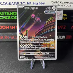 Iron Jugulis 216/182 Near Mint Paradox Rift Illustration Rare Pokemon Card TCG - Image 1