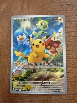 Pikachu 027 Sv: Scarlet & Violet Promo Cards Holo - Image 1