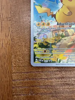 Pikachu 027 Sv: Scarlet & Violet Promo Cards Holo - Image 2