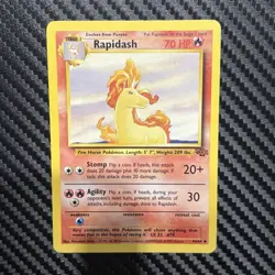 Rapidash 44/64 Pokemon TCG Pokemon Card (MYREF#6) - Image 1