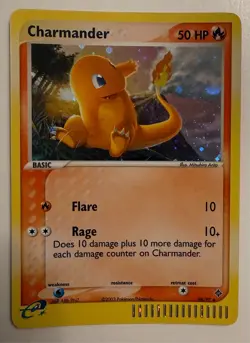 Charmander Holo Secret Rare 98/97 EX Dragon Pokemon English NM Super Clean - Image 1