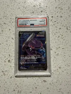 Pokemon Genesect V Fusion Arts Super Rare FA Holo Japanese PSA 10 108/100 - Image 1