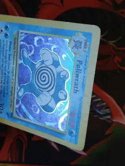 Poliwrath - 15/130 - Holo Rare - Base Set 2 Pokemon TCG LP - Image 2