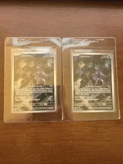 LOT OF 2 Pokemon Mewtwo TCG Black Star Promo Scarlet & Violet 151 SVP 052 - Image 1