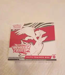 pokemon scarlet and violet "white flare" elite trainer box - Image 1
