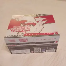 pokemon scarlet and violet "white flare" elite trainer box - Image 2