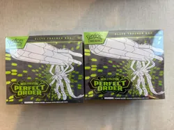 Pokemon TCG Mega Evolution Perfect Order Elite Trainer Box x2 TWO BOXES SEALED - Image 1