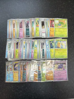 151 Pokemon Cards Bundle X 100 + Cards Including Holos - Image 1