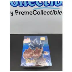 IN STOCK Dragon Ball Premium Trading Card Game Booster Box Goku Blue 20 Packs - Image 1