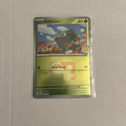 Pokemon TCG Bulbasaur 001/132 Pokemon Day 2026 Promo Reverse Holo. Pk001426 - Image 1