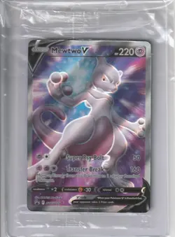 Mewtwo V SWSH229 SWSH: Sword & Shield Promo Cards Holo Sealed - Image 1