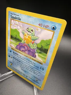 Squirtle 063/102 Shadowless - Pokemon: Base Set - Regular (LP) - Image 2