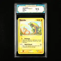 TQG 9.5 Mint+ 2006 Pokemon ENG Electrike #2/12 - Image 1