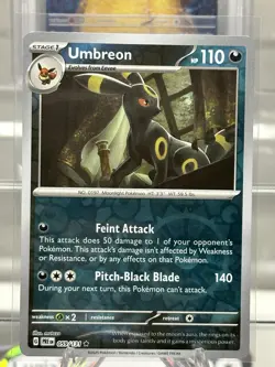 Umbreon Prismatic Evolutions Reverse Holo Pokemon TCG 059/131 Scarlet & Violet - Image 1