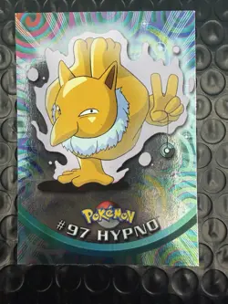 HOLO Hypno #97 Topps Blue Label TV Animation Edition Pokemon Trading CG 1999 NM - Image 1