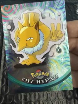 HOLO Hypno #97 Topps Blue Label TV Animation Edition Pokemon Trading CG 1999 NM - Image 3