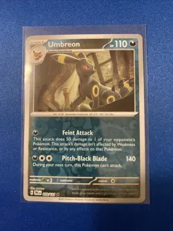 Umbreon Prismatic Evolutions Reverse Holo Pokemon TCG 059/131 Scarlet & Violet - Image 1