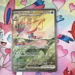 Pokemon Milotic ex Sv08 Surging Sparks 237/191 SIR Holo English - Image 1