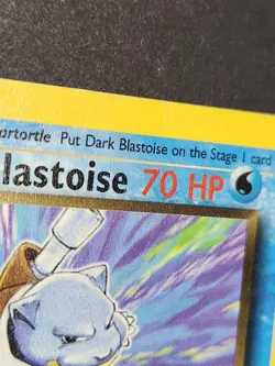 Dark Blastoise 20/82 1st Edition Team Rocket Rare Pokemon TCG - Image 3