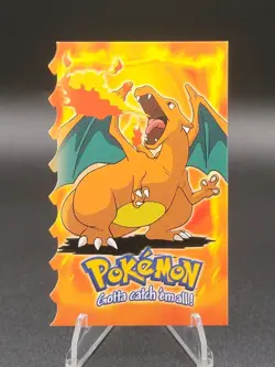🔥 CHARIZARD ~ 1999 Topps Pokemon #06 ~ Blue Logo 1st Print Run 🔥 - Image 1