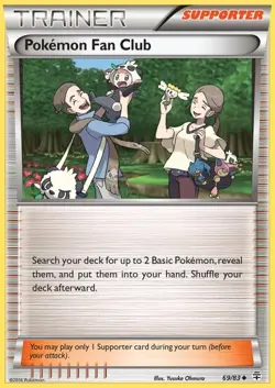 x4 Pokemon Fan Club - 69/83 - Uncommon Pokemon Generations M/NM - Image 1