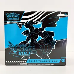 Pokemon TCG: Black Bolt - Elite Trainer Box ETB - SEALED NEW - Image 1