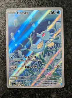 Horsea 067/064 Shrouded Fable Illustration Rare Pokemon TCG English - Image 1