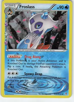 Froslass RC8/RC32 Generations: Radiant Collection Uncommon Holo MP Pokemon - Image 1