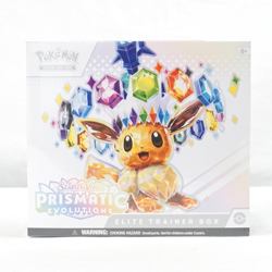 Pokemon TCG Scarlet & Violet Prismatic Evolutions Elite Trainer Box Ages 6+ - Image 1