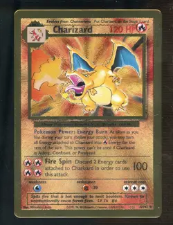 Pokemon Card Charizard 4/102 Metal Gold Ultra Premium Collection Celebrations - Image 1