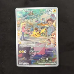 Pokemon Pikachu 173/165 Illustration Rare Holo Sv: Scarlet & Violet 151 ITALIAN - Image 1