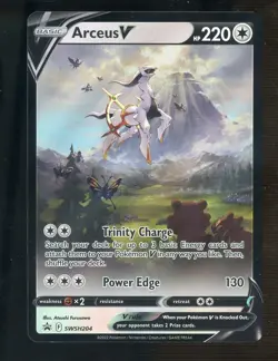 Arceus V SWSH204 SWSH: Sword & Shield Promo Cards Holo Pokemon - Image 1