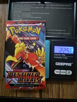 Pokemon Destined Rivals: Heavy!!! Pack 22.58g 🔥 - Image 1