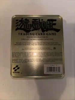 Konami Metal Tin Joey Wheeler Blue-Eyes White Dragon Yu-Gi-Oh! Empty - Image 2
