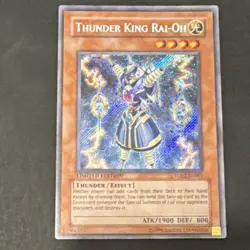 Yugioh Thunder King Rai-Oh Limited Edition YG02-EN001 Secret Rare - Image 1
