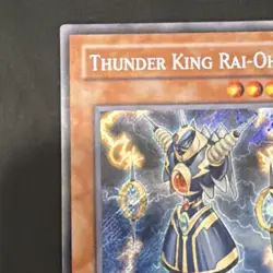 Yugioh Thunder King Rai-Oh Limited Edition YG02-EN001 Secret Rare - Image 3