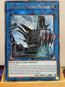 Endloskette Festungs-Megaklop MP20-DE216 Ultra Rare Deutsch NM YUGIOH - Image 1