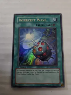Yu-Gi-Oh Intercept Wave TSHD-EN050 Ultra Rare 1st Edition - Image 1