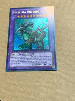 yugioh Naturia Exterio DT04-EN085 Ultra Parallel Rare Lightly Played (Excellent) - Image 3